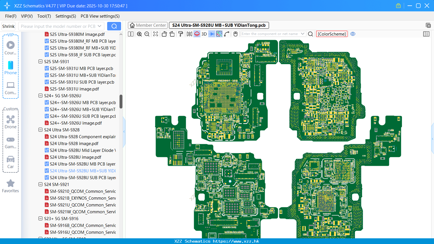 Samsung S24 Ultra-SM-S928U MB+SUB bitmap